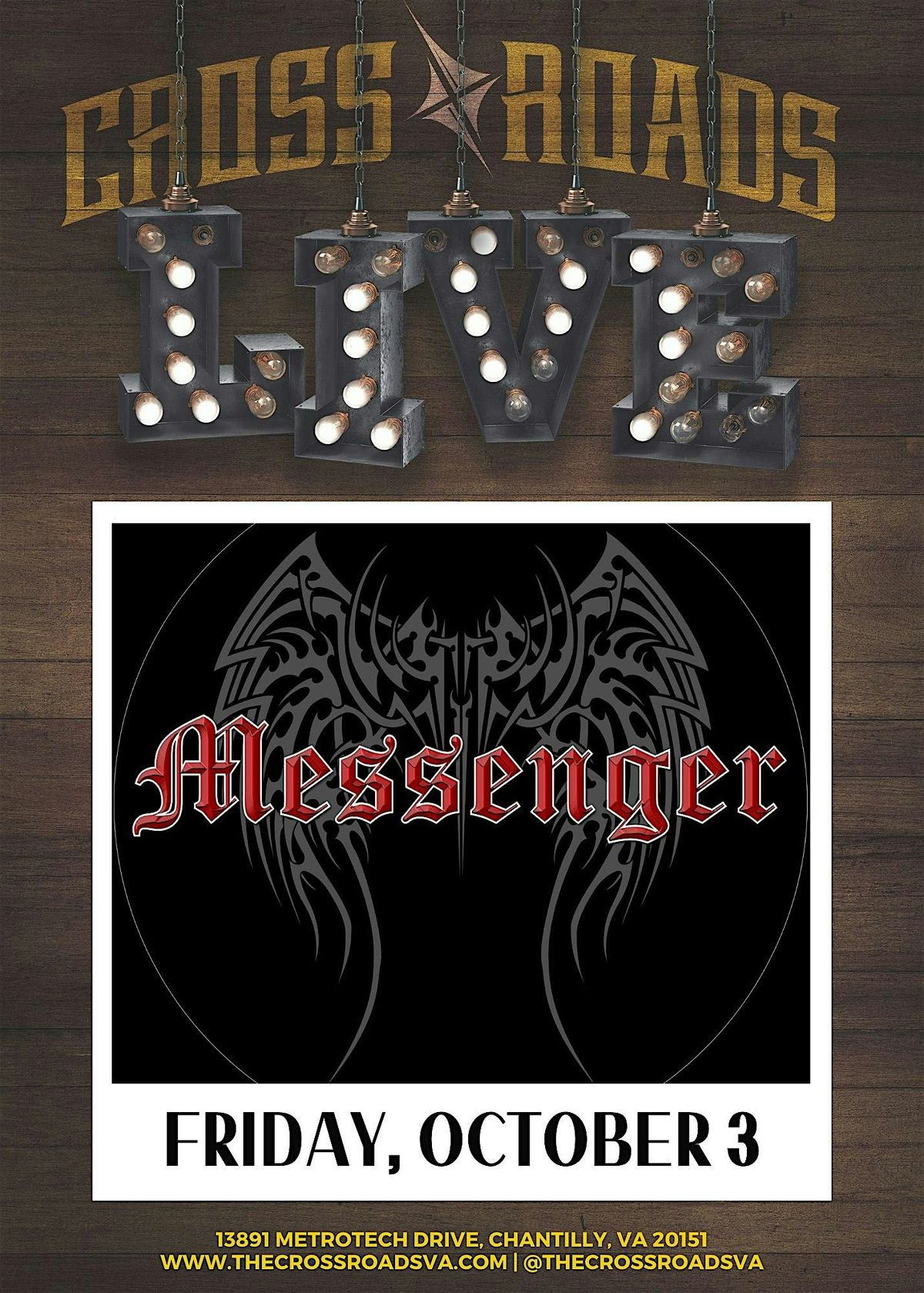 Crossroads Live Presents: Messenger