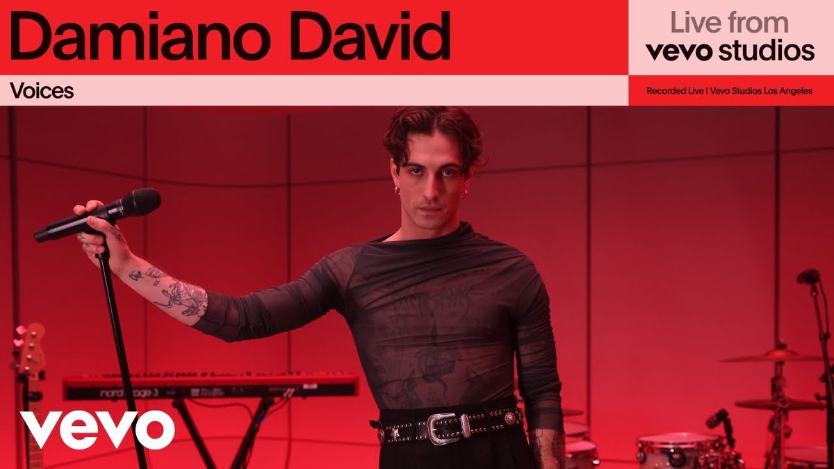 Damiano David at Brooklyn Paramount
