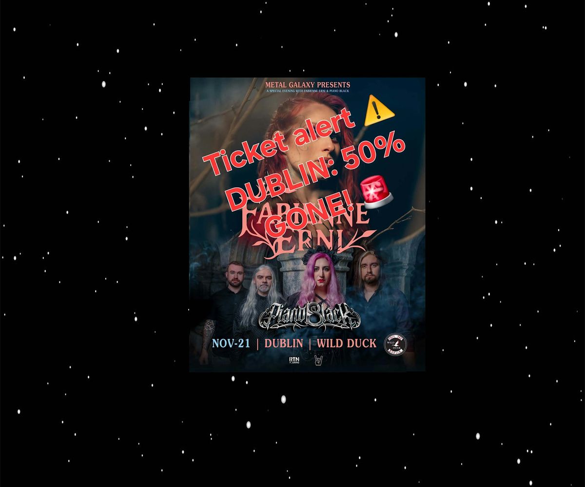 A special evening with Fabienne Erni & Piano Black (Live Album showcase)