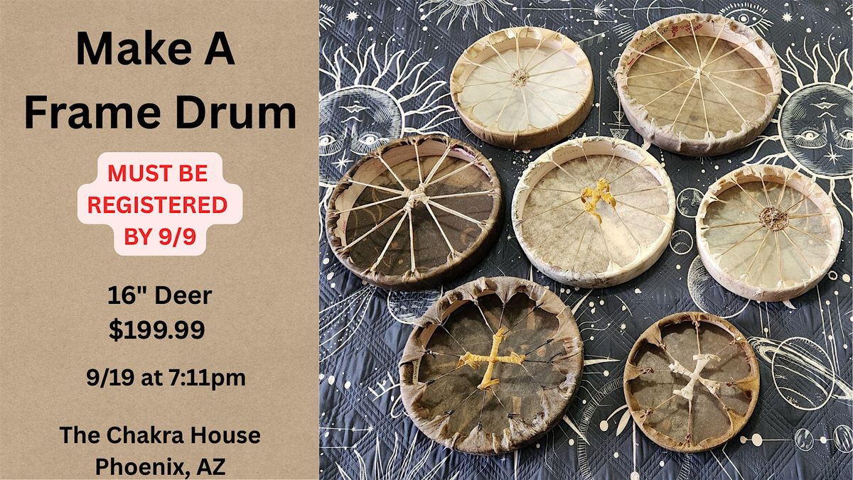 Make a 16" Deer Frame Drum