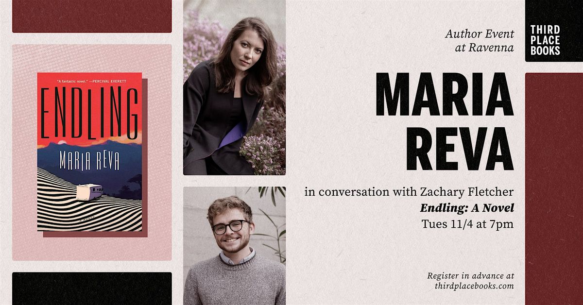Maria Reva with Zachary Fletcher \u2014 'Endling: A Novel'