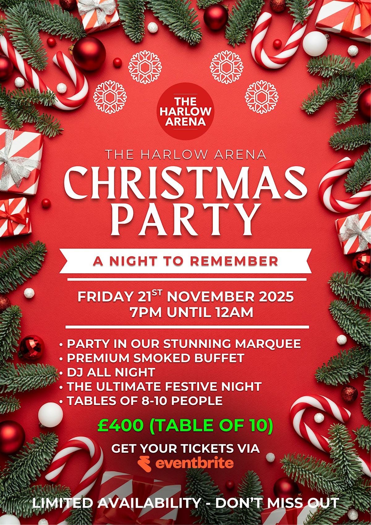 Christmas At The Harlow Arena 2025