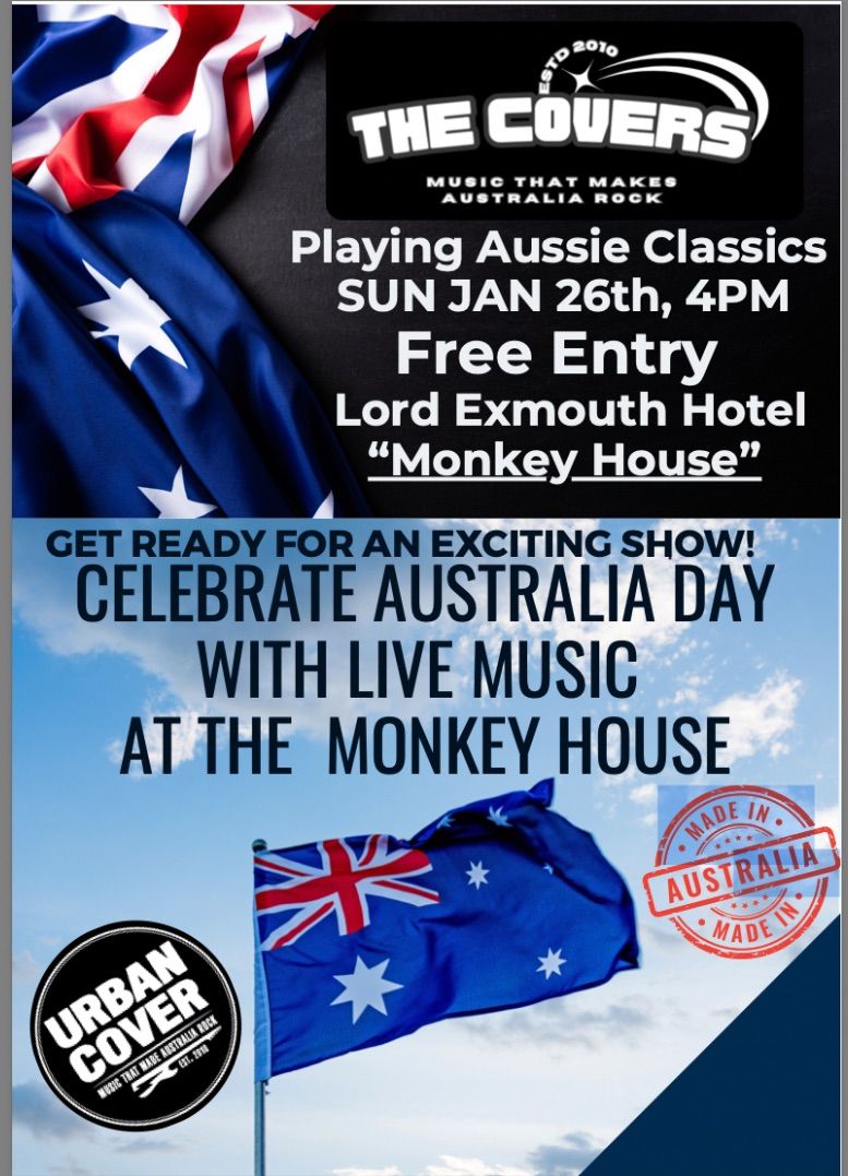 Aussie day live at the Monkey! 