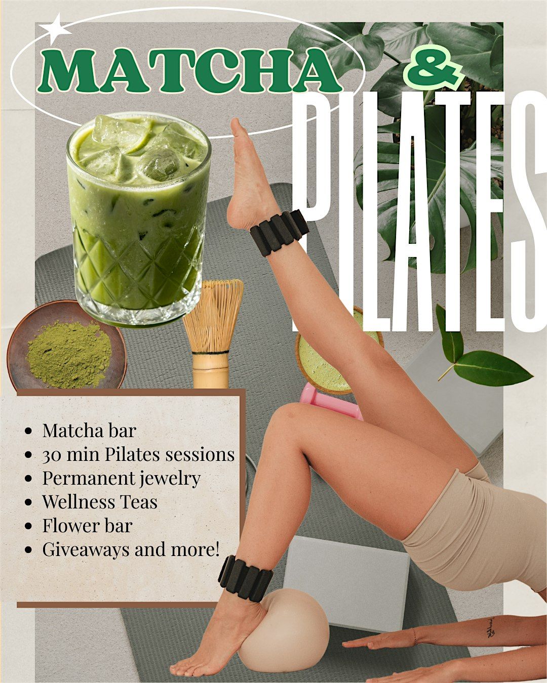 The Goddess hour Matcha & Pilates