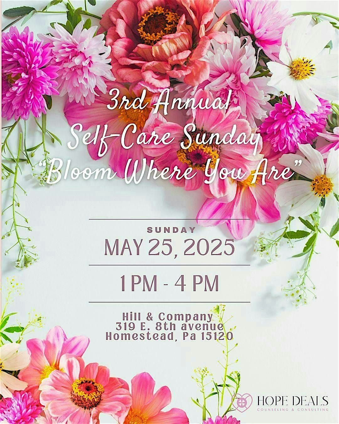 Self-Care Sunday: Bloom Where You Are Luncheon