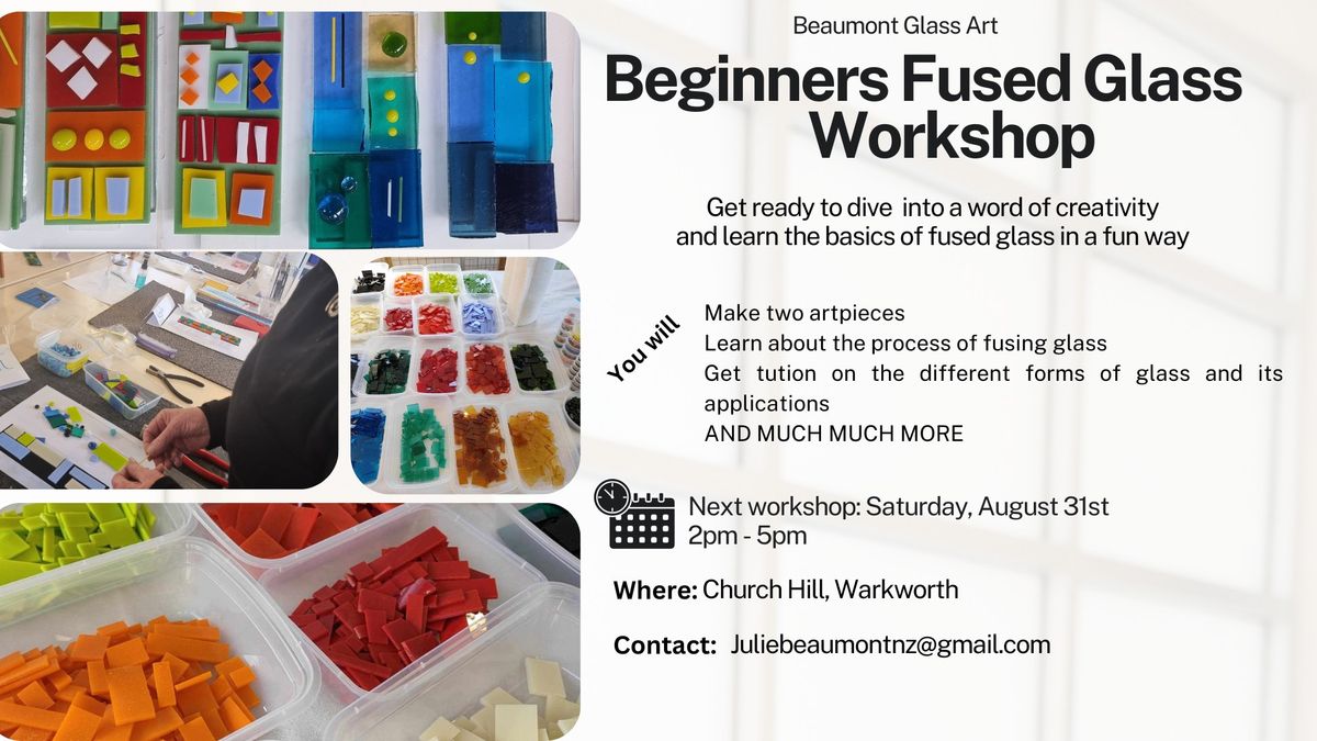 Beginners Fused Glass Workshop