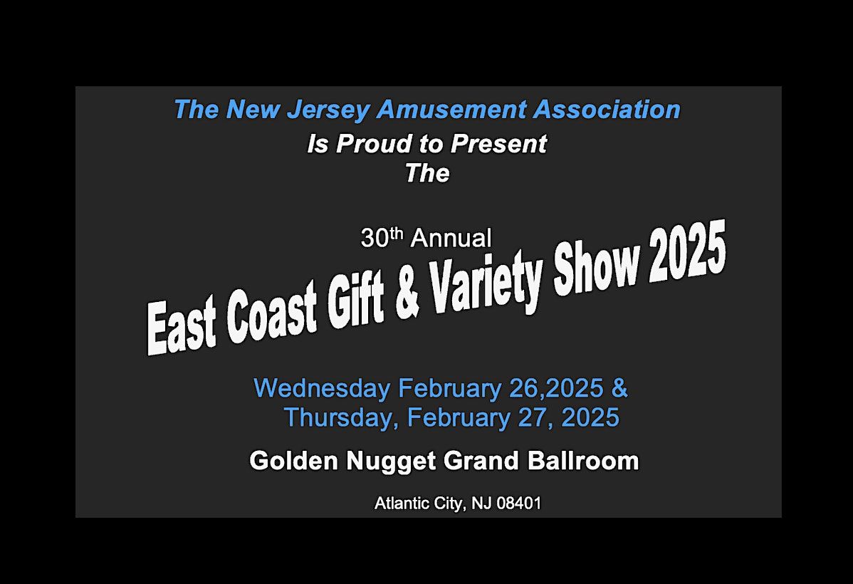 NJAA 30th Annual East Coast Gift & Variety Show