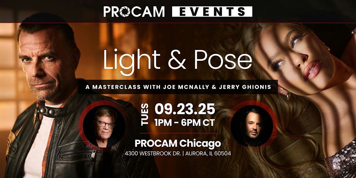 Light & Pose: A Masterclass with Jerry Ghionis & Joe McNally