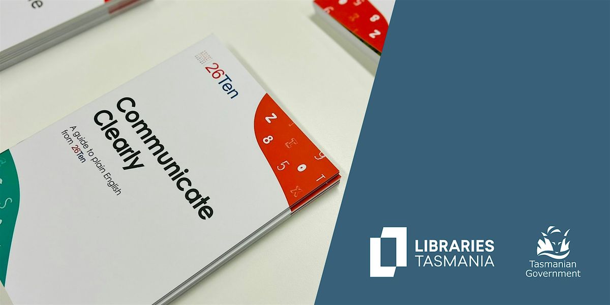 26Ten Plain English Workshop at Hobart Library