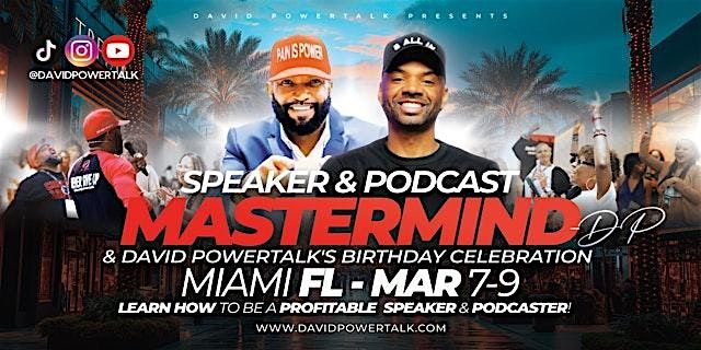 Motivational Speaker & Podcast Mastermind