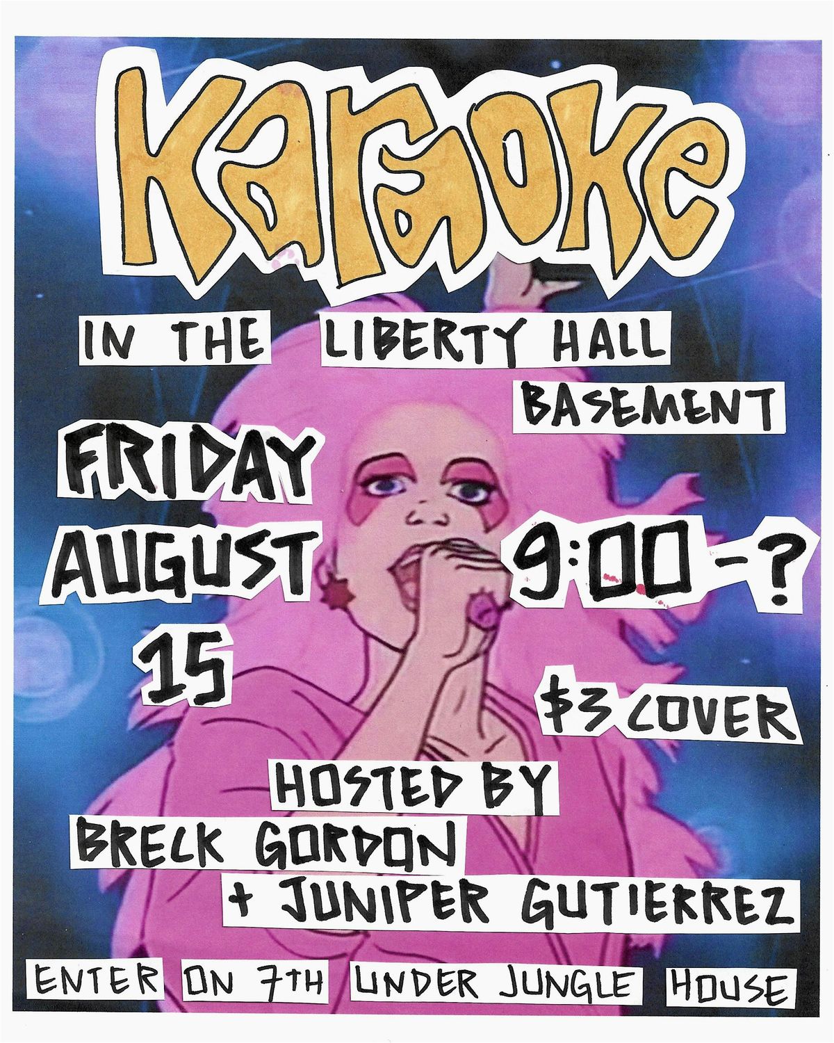 Karaoke at Liberty Hall