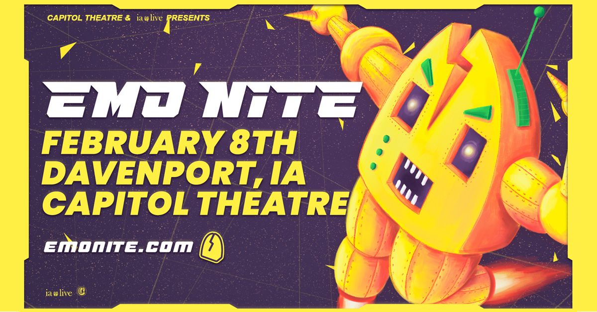 Emo Nite at Capitol Theatre - DAVENPORT, IA