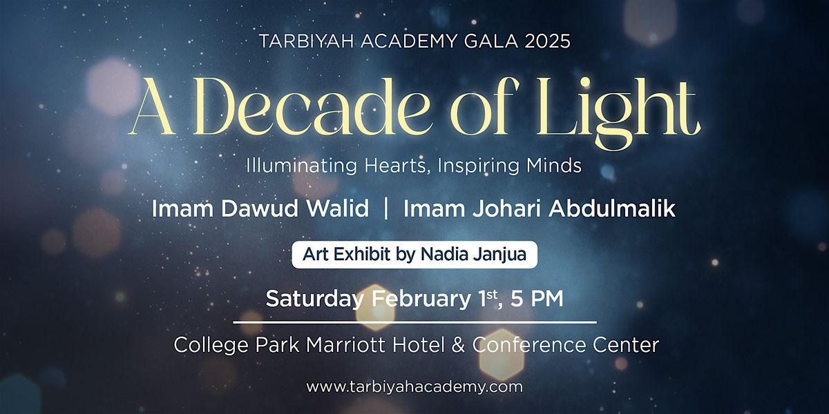 Tarbiyah Academy Benefit Gala