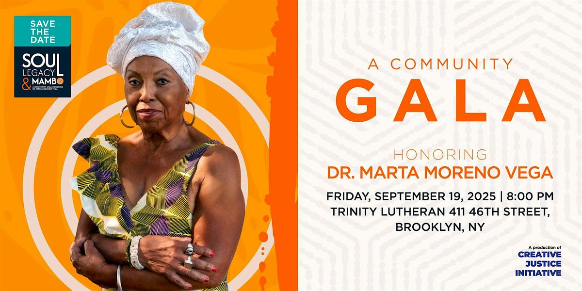 Soul, Legacy & Mambo: A Community Gala Honoring Dr. Marta Moreno Vega