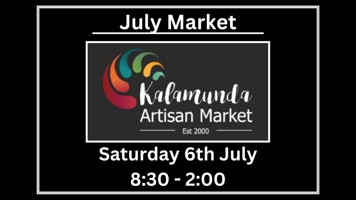July Kalamunda Artisan Market