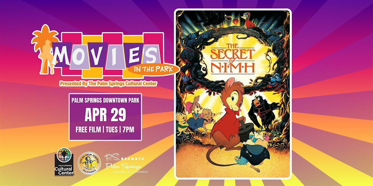 Movies In The Park: THE SECRET OF NIMH