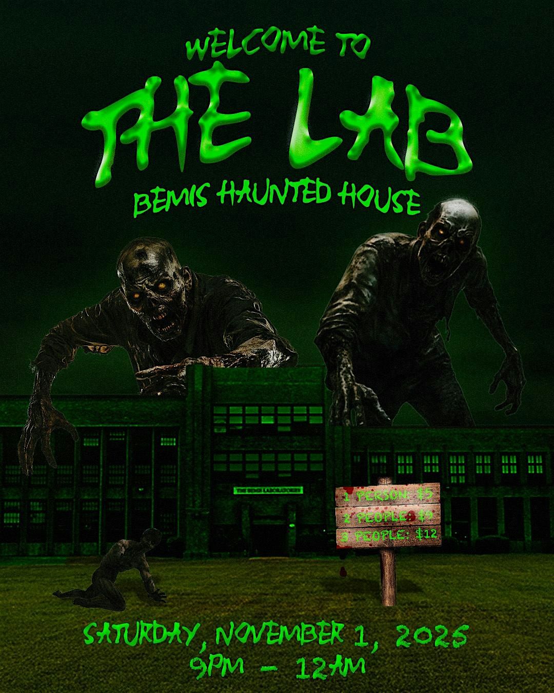 Welcome to THE LAB: Bemis Annual Haunted House