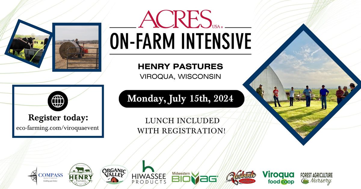 Acres U.S.A. On-Farm Intensive 2024