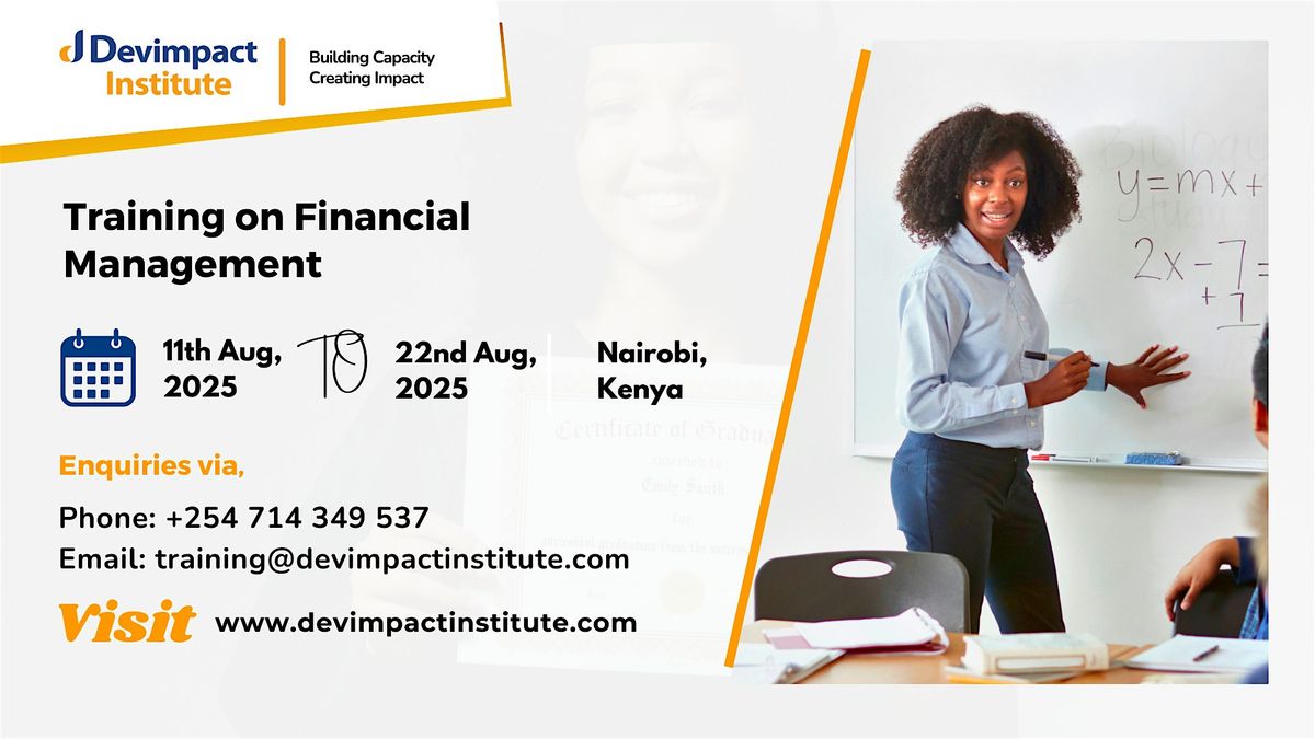 Training on Financial Management
