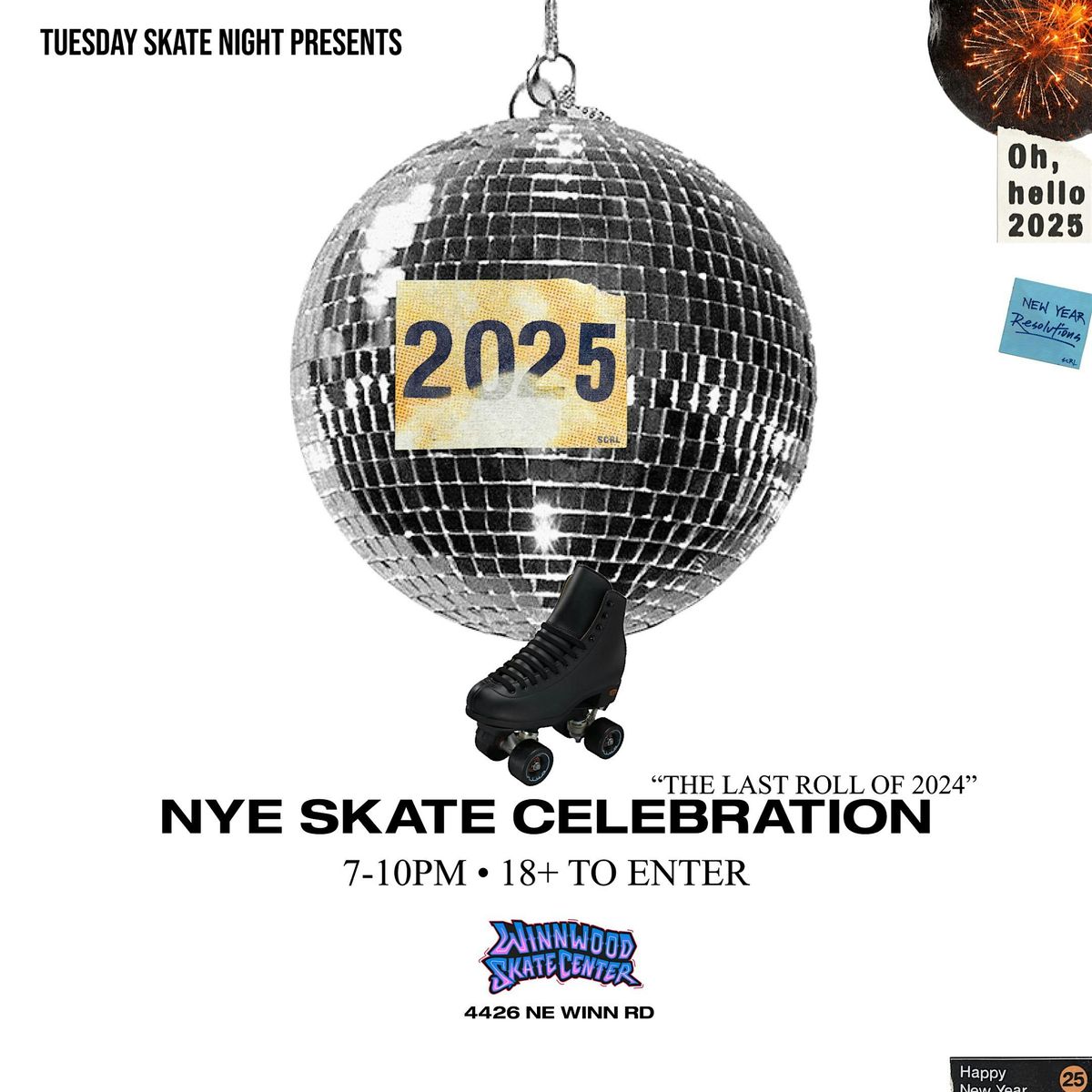 NYE SKATE PARTY