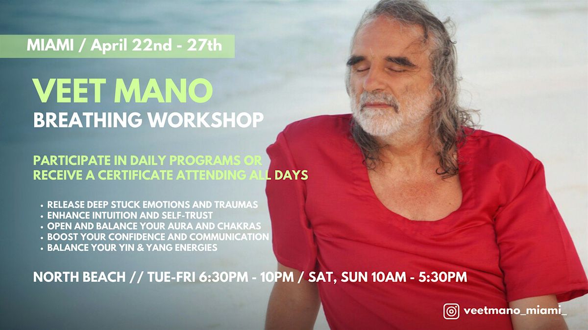 Breathing Workshop with Veet Mano