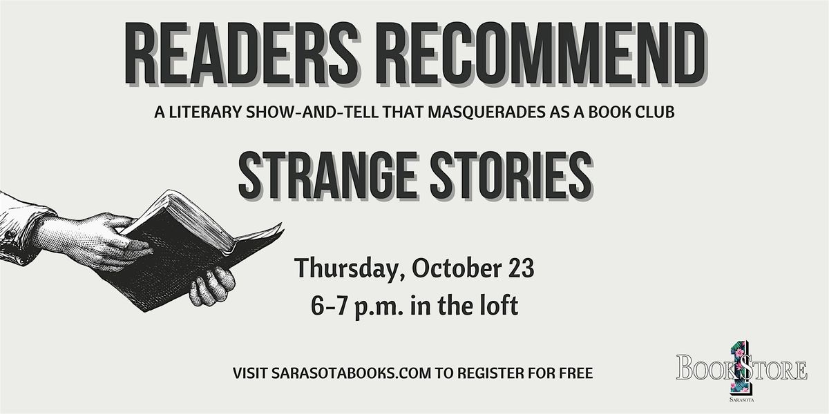 Readers Recommend: A Literary Show-and-Tell That Masquerades as a Book Club