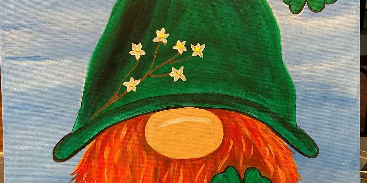 Shamrock the Gnome - Paint and Sip by Classpop!\u2122