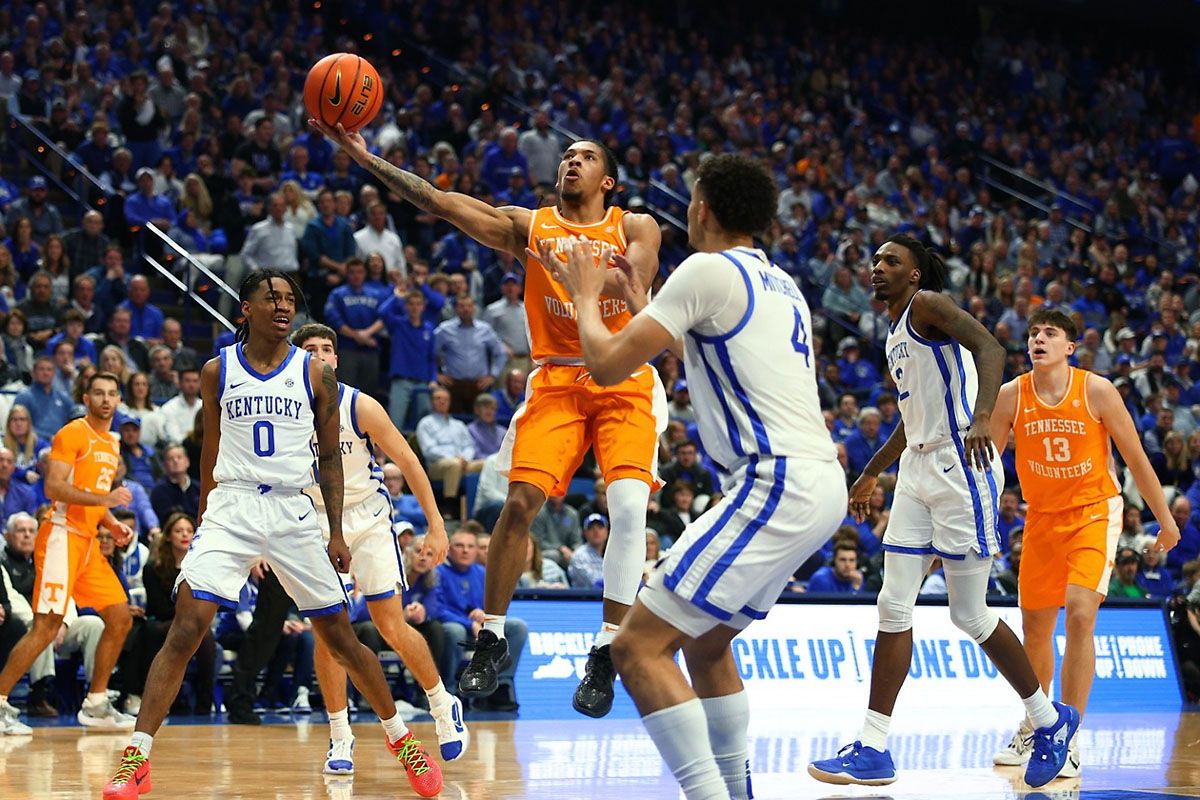 Tennessee Vols at Kentucky Wildcats Mens Basketball at Rupp Arena, Rupp