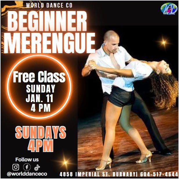 FREE Beginner Merengue Class!!!