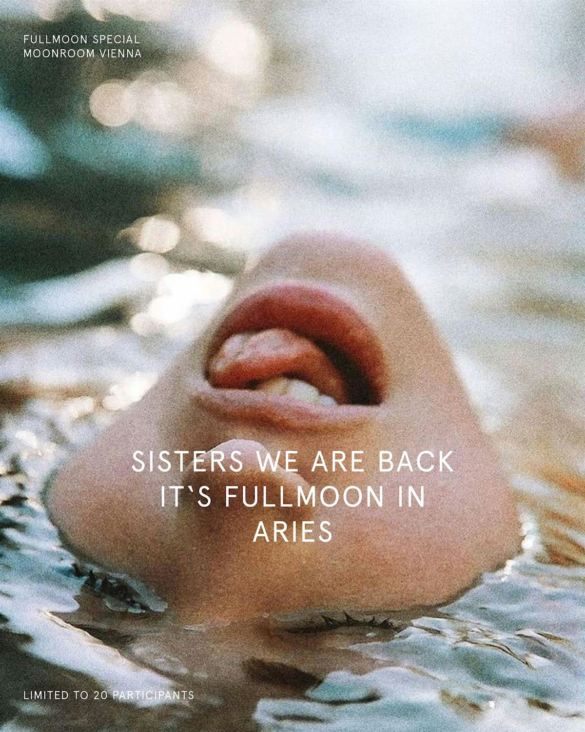 FULLMOON SISTERHOOD AT MOONROOM  *ARIES MOON*