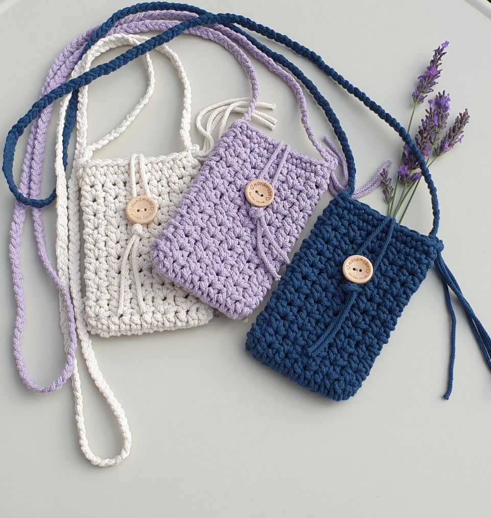 Crochet Mobile Phone Pouch - Workshop for Novices