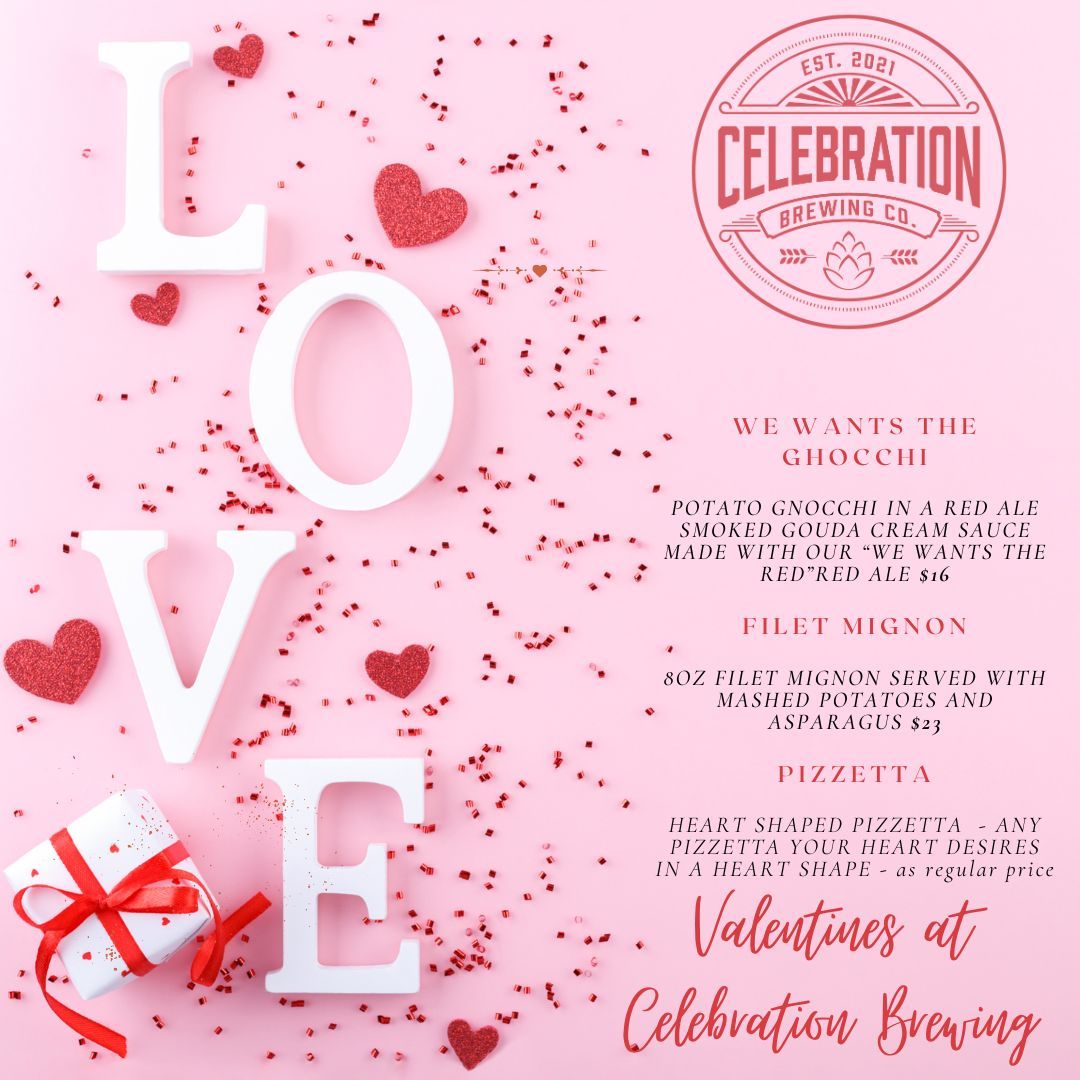 Valentine\u2019s Day at Celebration Brewing