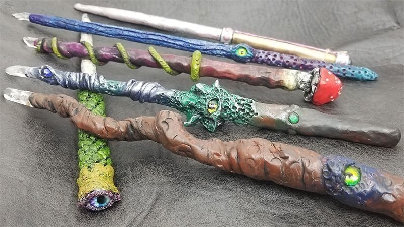 Magic Crystal Wands