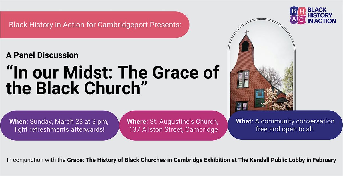 A Panel Discussion \u201cIn our Midst: The Grace of the Black Church\u201d