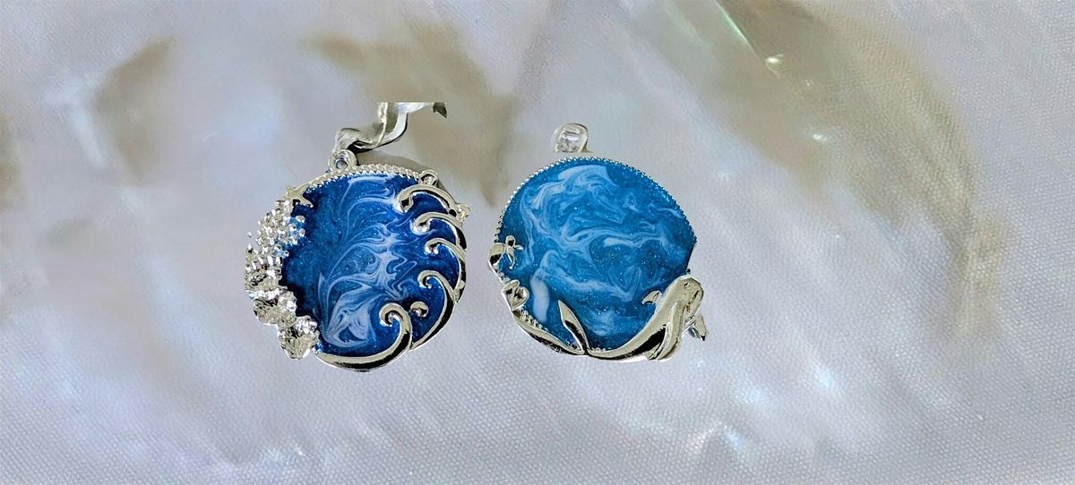 OCEAN BLISS RESIN JEWELRY CLASS-CAPE CORAL FL-CORK SOAKER DECK & WINE BAR