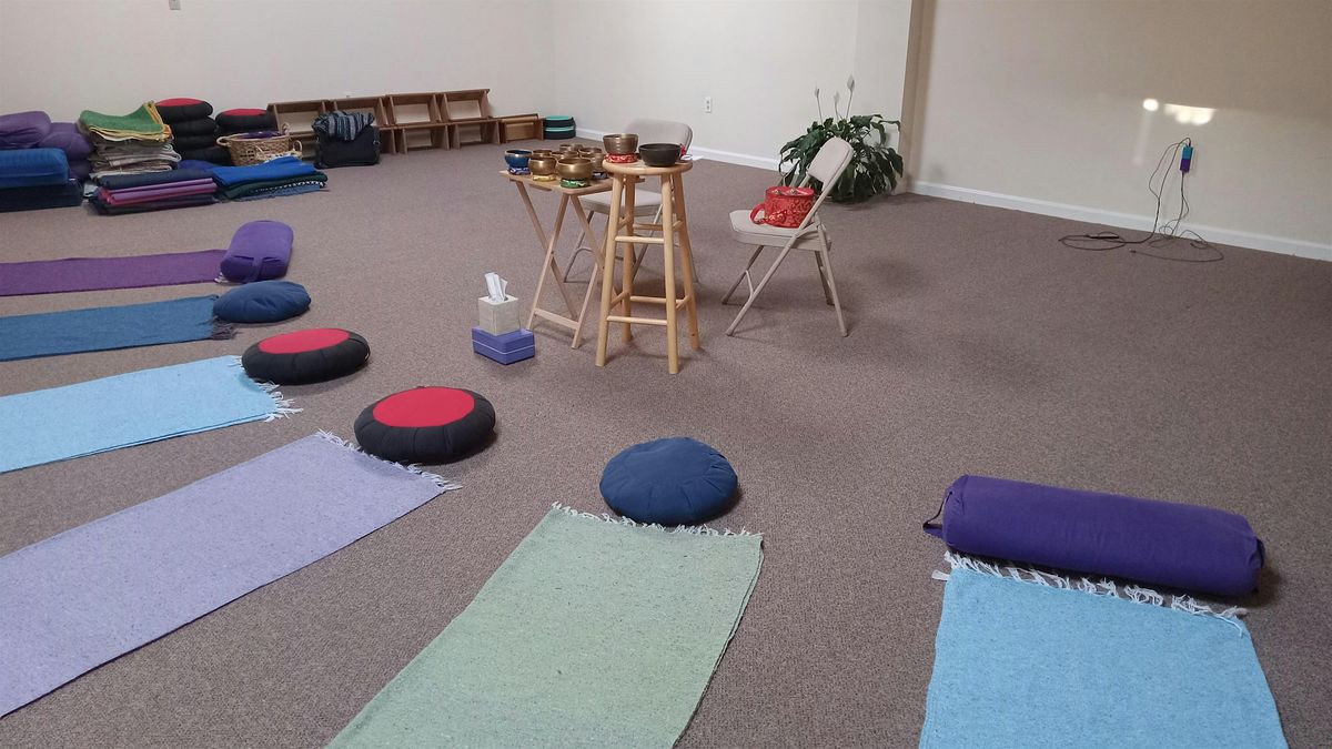 Tibetan Bowl Sound Bath With Visualization @ Arlington Center
