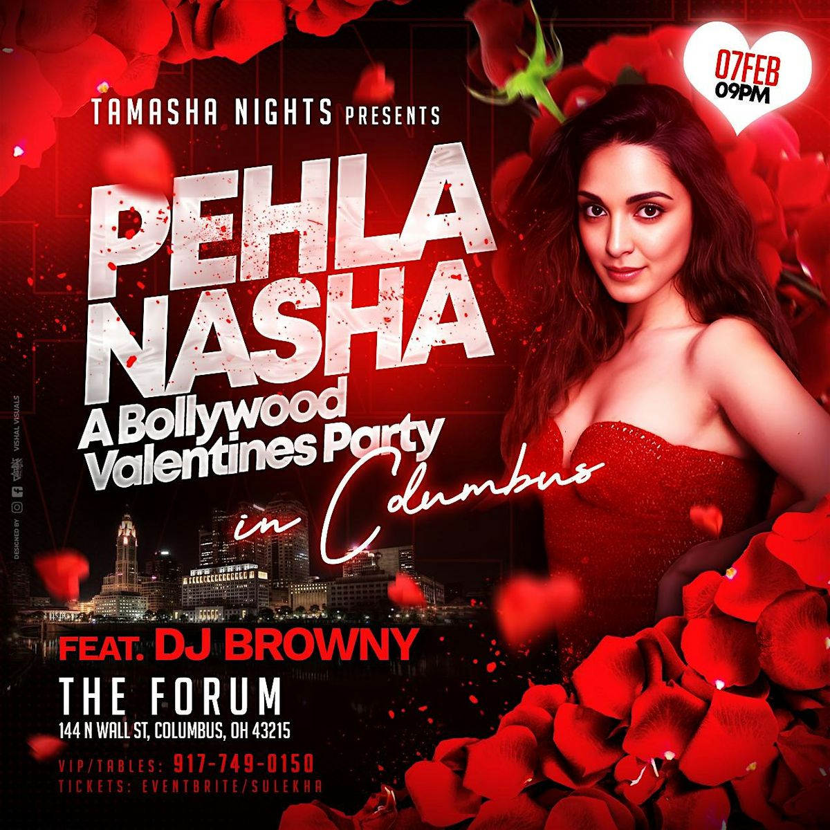 COLUMBUS BOLLYWOOD VALENTINES PARTY FT. DJ BROWNY @THE FORUM