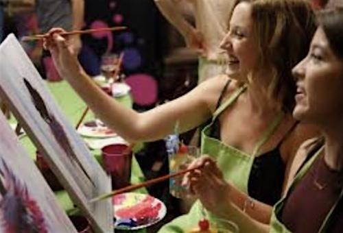 Galentine's Wine & Cocktail Paint Night