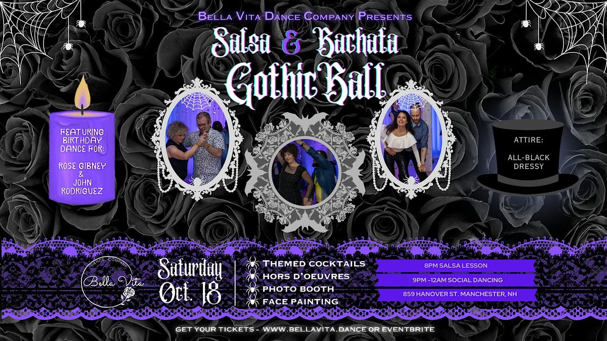 603 Salsa & Bachata Social: Gothic Ball Edition!