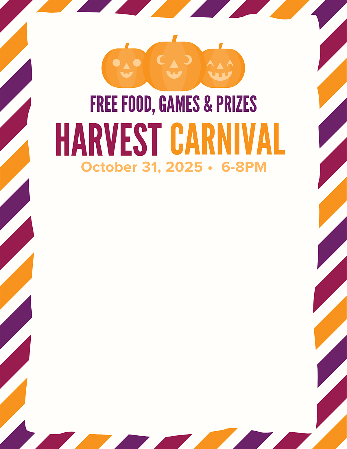 Free Harvest Carnival