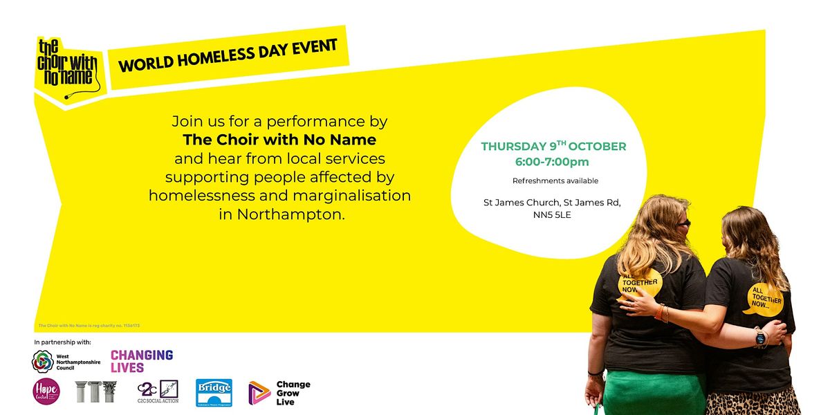 World Homeless Day event