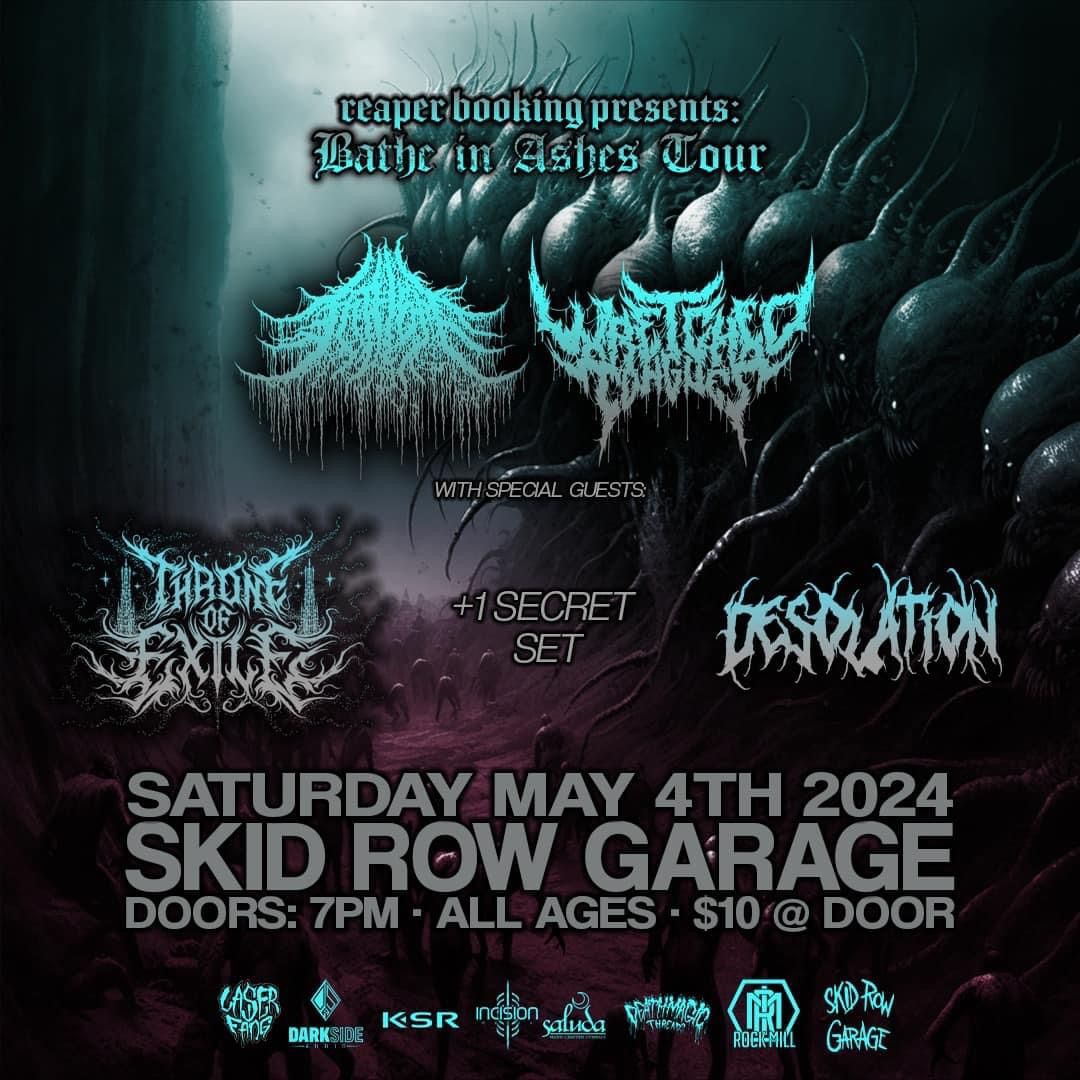 Wretched Tongues | Fathom | Throne of Exile | Desolation