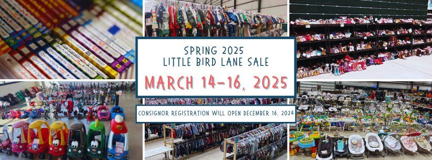 Spring\/Summer 2025 Little Bird Lane Sale--It's Gonna Be MASSIVE!