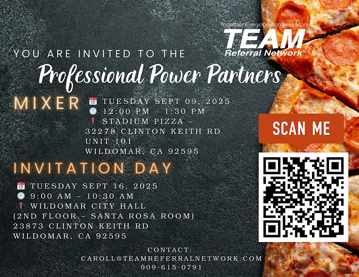 Professional Power Partners - Invitation Day