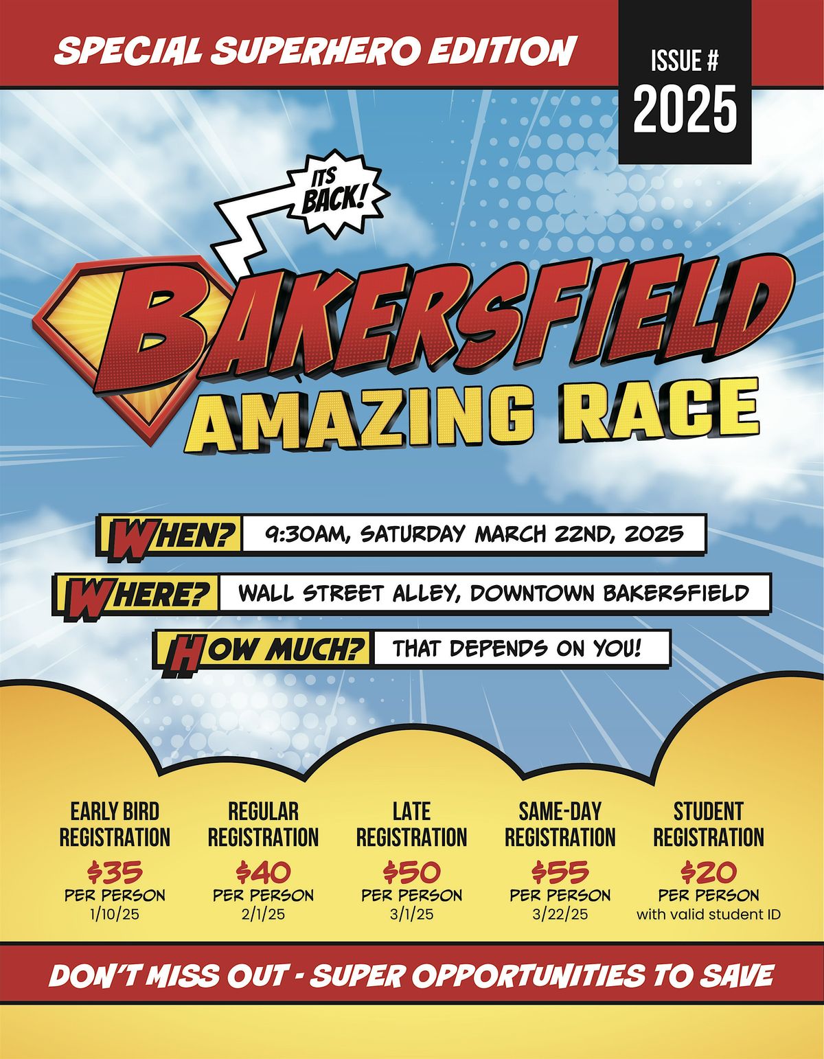 Bakersfield Amazing Race 2025