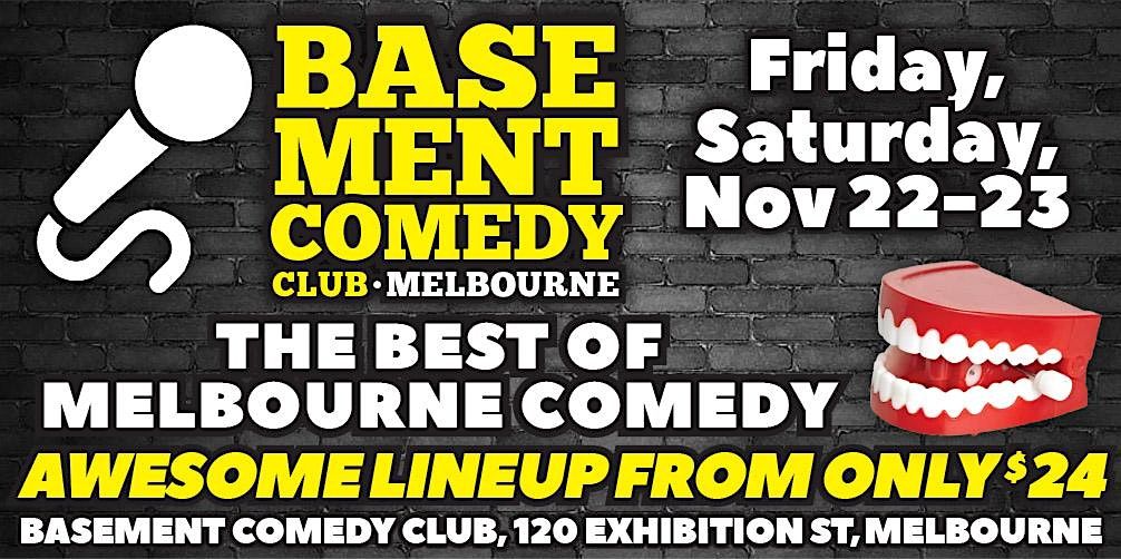 Basement Comedy Club: Friday\/Saturday, November 22\/23