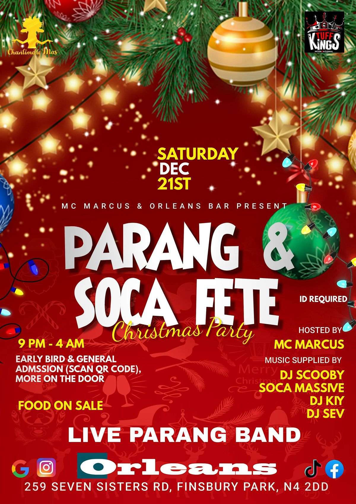 Parang & Soca Fete Christmas Party