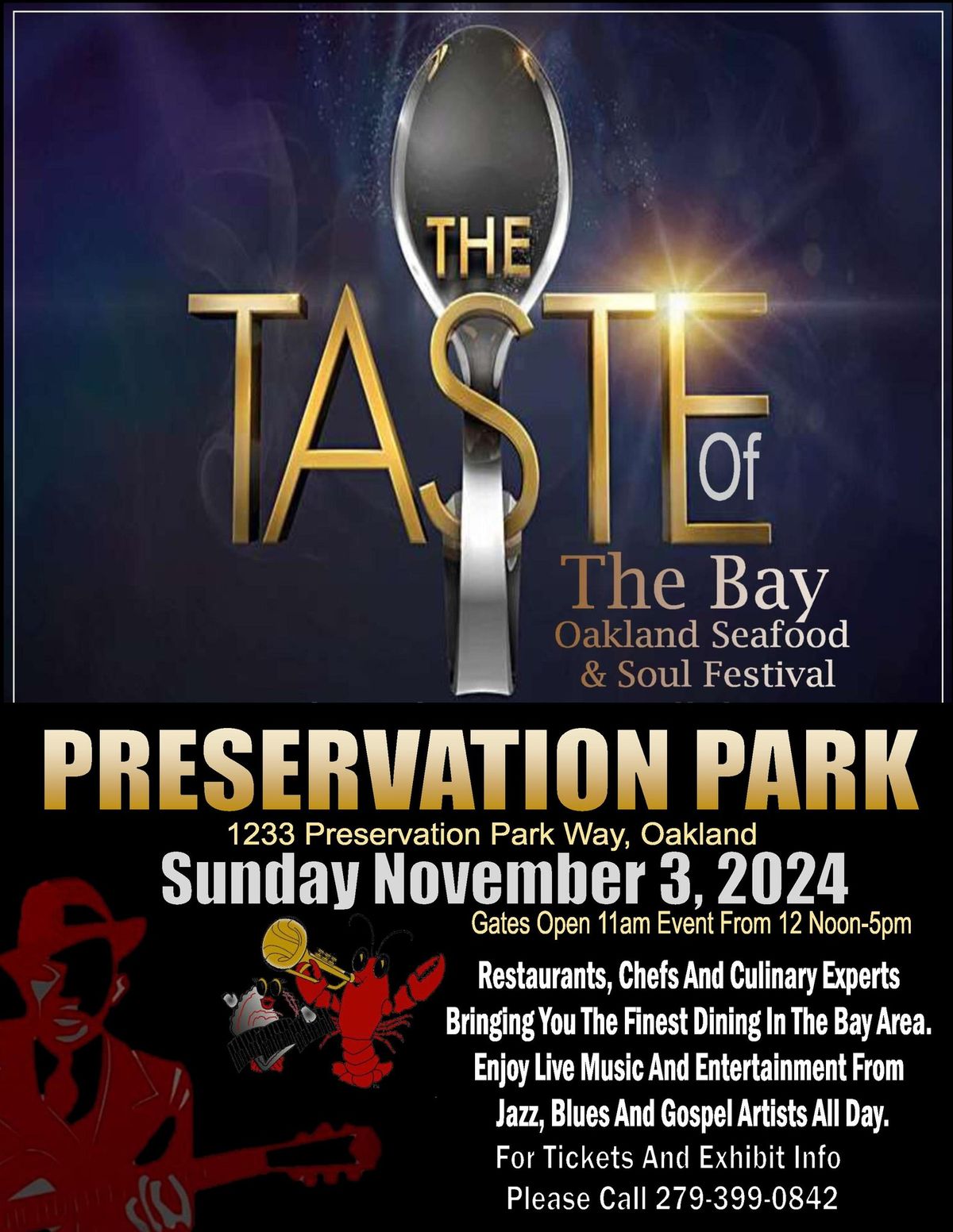 THE 6th ANNUAL TASTE OF THE BAY SEAFOOD AND SOUL  FESTIVAL