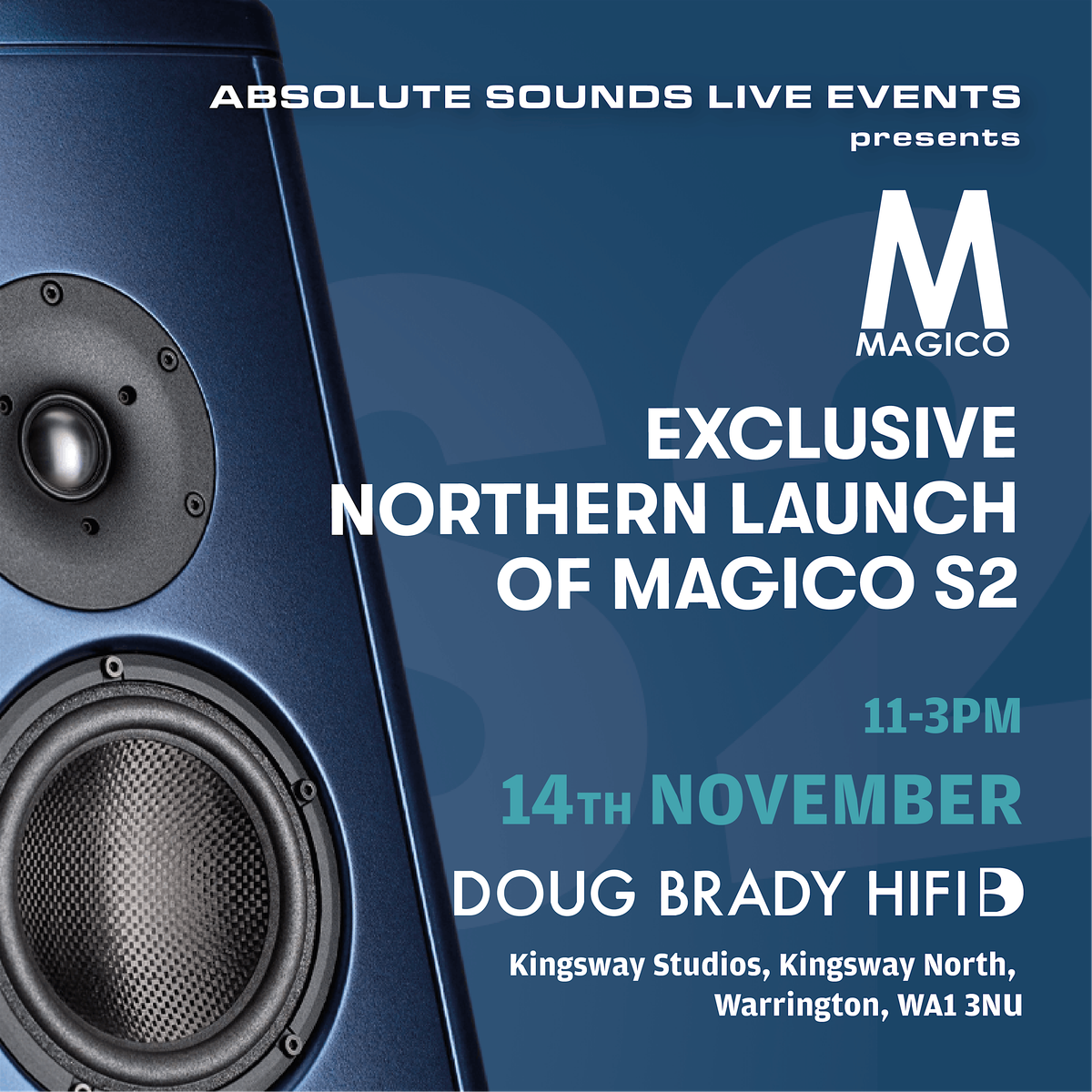 Exclusive Northern Launch of Magico S2 loudspeakers