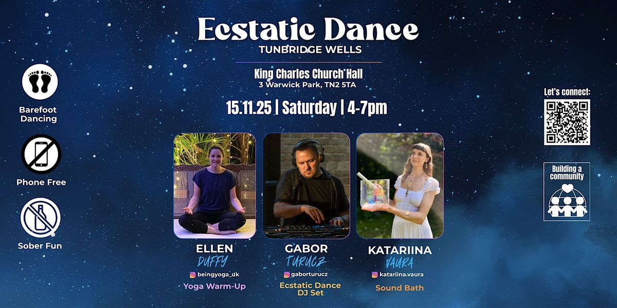 Ecstatic Dance Tunbridge Wells - 15.11.2025